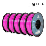 Geeetech 5kg PETG 1.75mm Filament 3d print wire Vacuum Packaging Local Warehouses Colorful Plastic for most FDM 3D printer
