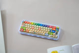 Cat Party Keycaps Set 132 Keys PBT Material Keycaps MOA XOA Profile DYE-SUB For MX Switch Wooting Mechanical Keyboard Keycap