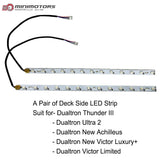 Original Thunder III Deck Side Light Strip Suit for Official Dualtron New Victor Luxury+ Ultra 2 Deck Side Light Strip E-Scooter