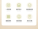 1L Manual Cold Brew Coffee Maker with Handle High-capacity Water Bottle Summer Portable Juices Tea Fruit Coffeeware Pot