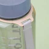 1000ML Plastic Water Bottle For Outdoor Sports Drinking Portable Sport Tea Coffee Cup Kitchen Tools Kids Water Bottle For School