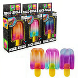 1/3pcs Ice Cream Squishy Squeeze Toy Nice Cube Sensory Fidget Toy Portable Stress Relief Gadget for Office Home Daily Relax