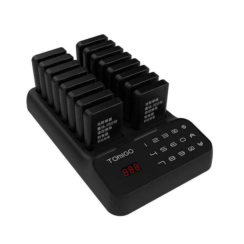 JT-P61 Restaurant wireless call service Telephone system Hospital Bank queue Restaurant queue call pager system
