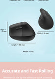 Lift Ergonomic Vertical Mouse Wireless Bluetooth Silent Mouse Logitech