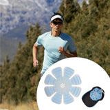 Heads Ice Pack Hat Cooling Foldable Ice Pack Cold Packs Multi-Functional Hat Cooling Healthy for Fishing Hiking Camping