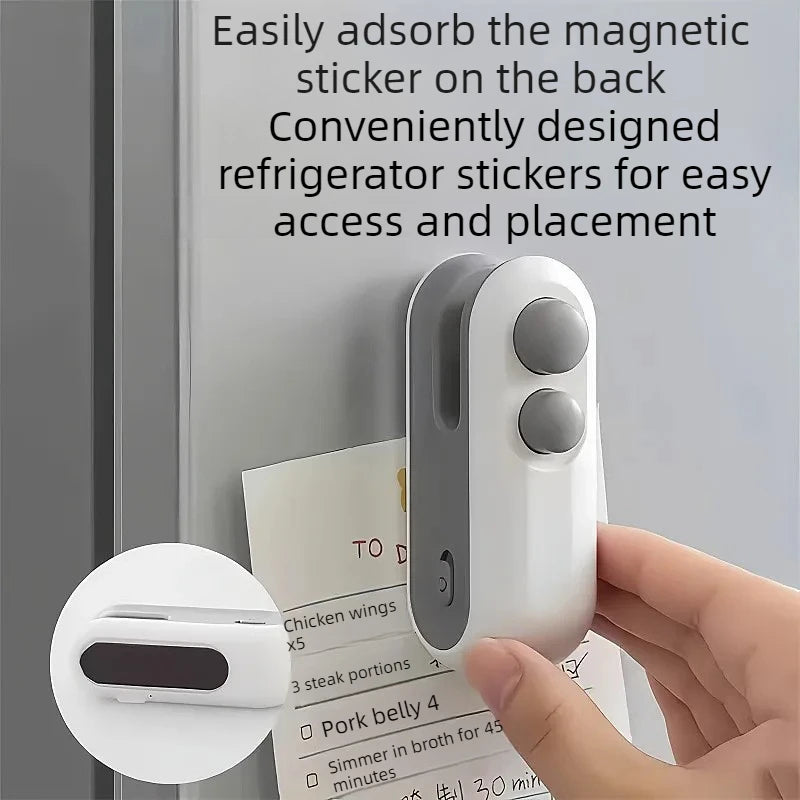 Sealing machine, small household hand press sealing device, mini portable snack moisture-proof plastic bag heat sealing machine