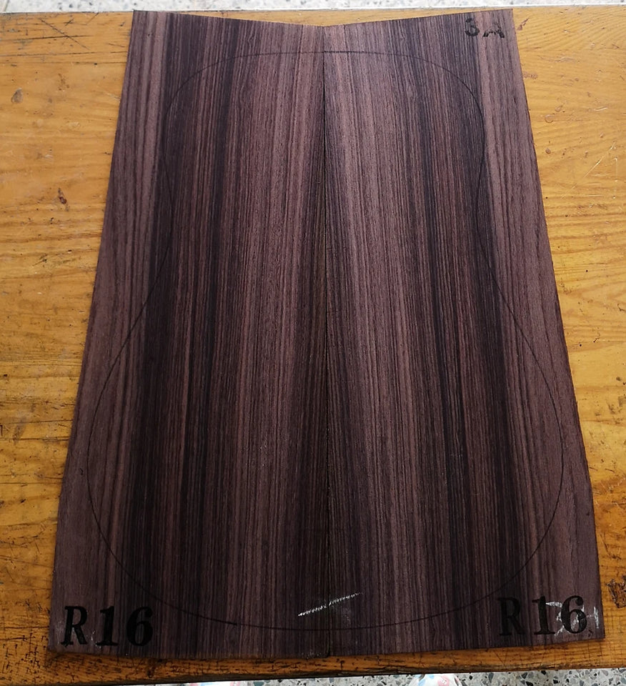 AAA Grade India Rose guitar back/side board All-Solid acoustic Guitar making material accessories Solid Woods Number selection