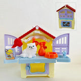 Children's Toys Puppy Cat Scene Playing Toys Merchant Interactive Play House Cute Supermarket Pretend Toys New Year's Day
