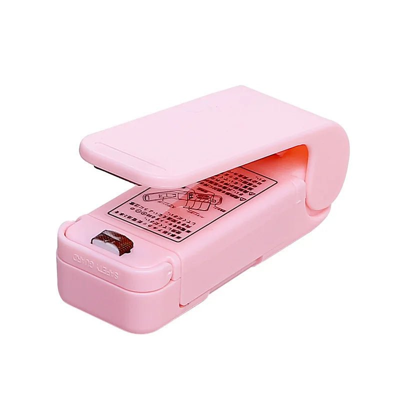 Mini Sealing Machine for Home Use Portable for Sealing Moisture-proof Plastic Bags of Snacks