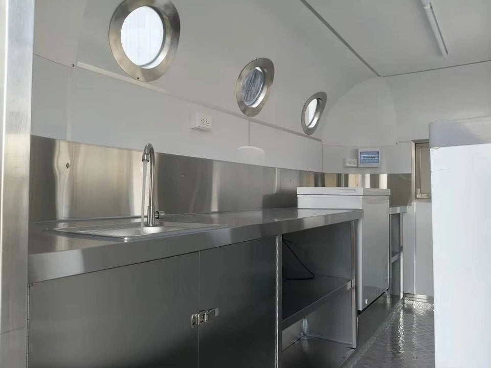 Pro Food Trailer Manufacturer Built EU USA AU Standard Quality with Personal Customization Choice Business logo Food Truck