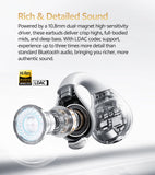 QCY T33S Open Ear Earbuds Crossky C30S Ultra-Comfort Clip On Ear Buds Wireless Bluetooth 6.0 LDAC Hi-Res Audio 40H Earphones