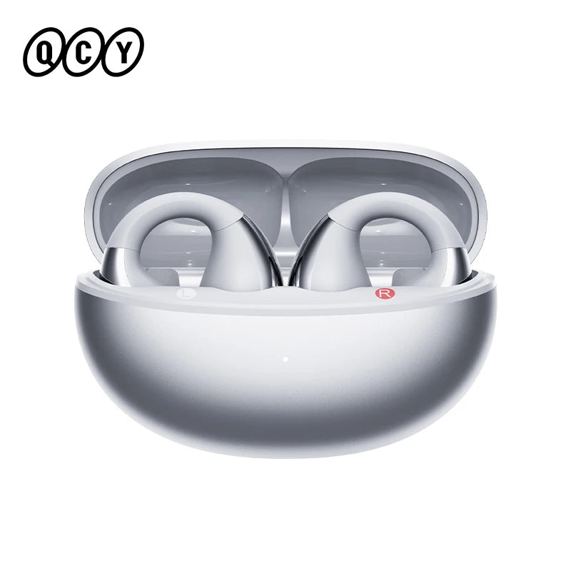 QCY T33S Open Ear Earbuds Crossky C30S Ultra-Comfort Clip On Ear Buds Wireless Bluetooth 6.0 LDAC Hi-Res Audio 40H Earphones