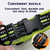 Winhyepet Dog Walking Collar Comfort Padded with Buckle Nylon Traveling Collar Tactical Dog Suplies 11 Colors Size XXS-XXXL