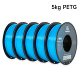 Geeetech 5kg PETG 1.75mm Filament 3d print wire Vacuum Packaging Local Warehouses Colorful Plastic for most FDM 3D printer