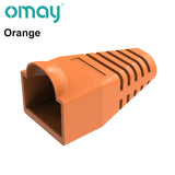 RJ45 Connector CAT6 CAT5e Connector Protective Cover Adapter Cap Ethernet Network Cable Plugs RJ45 Cat5/6 10 colour Sleeve