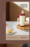 Ceramic Lined Insulated Cup Travel Coffee Cup with Sealed Lid Reusable Ceramic Lining High Aesthetic Value