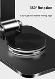 Folding Phone Holder Desktop Magnetic Phone Stand 360° Rotation Desktop Cell Phone Stand For iPhone 16 15 14 13 12 Pro Max Mount