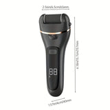 USB Powered Electric Foot Grinder Callus Remover Rechargeable with Adjustable Speeds for Men & Women's Pedicure Care