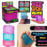 In Stock ^^Squishy Schylling Needoh Nice Cube Sensory Toy Anti-Stress Stress Relief Jigsaw Pressure Relief Souvenir for Kids 말랑이