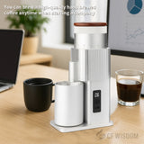 Portable Coffee Grinder Electric Grinder Coffee Bean Grinder Coffee Grinders  accessorie for Home Use  Christmas Birthday Gift