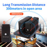 Factory Price Restaurant Pager System Wireless Queue Calling System 16 Buzzers Beepers for Coffee Dessert Shop Food Truck