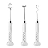 Handheld Electric Milk Frother USB Wireless Egg Beater Kitchen Mixer Coffee Whisk Blender Tool for Home Use