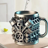 Coffee Mug Cool Beverage Mug Funny Stein Drinkware Portable Home Aesthetic Decoration for Household Kitchen Living Room