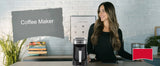 Sonifer Automatic Turkish Coffee Maker SF-3588, Smart Anti-Spill Sensor, Fast & Slow Brew Modes, 250ml, 700W, One-Touch