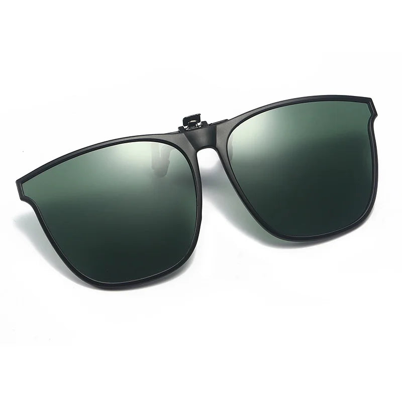 Fashionable Polarized Myopia Glasses Clip Driver's Goggles Night Vision Glasses Outdoor Sunshade And UV Resistant Sunglasses