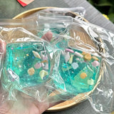 2026 ICE CUBE NEW Squishy Toys Squishy Maltose Ocean Cube Stress Anxiety Relief Bal Soft Squeeze Toy Sensory Fidget Gifts NO BOX