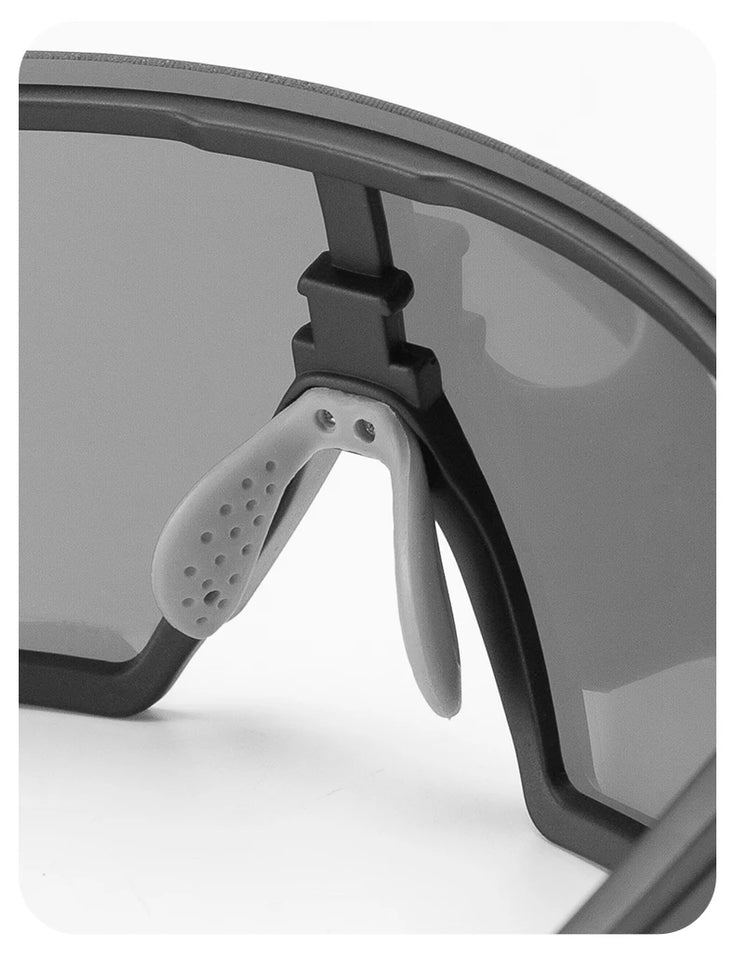 ROCKBROS Cycling Glasses Photochromic Polarized Lens Bike Glasses UV400 Protection Eyewear Sunglasses MTB Road Bicycle Goggles
