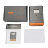 PowMr USA 20A 30A 40A MPPT Solar Charge Controller LCD Display for 12V 24V Power Bank AGM Gel Flooded Lithium Batteries Charger