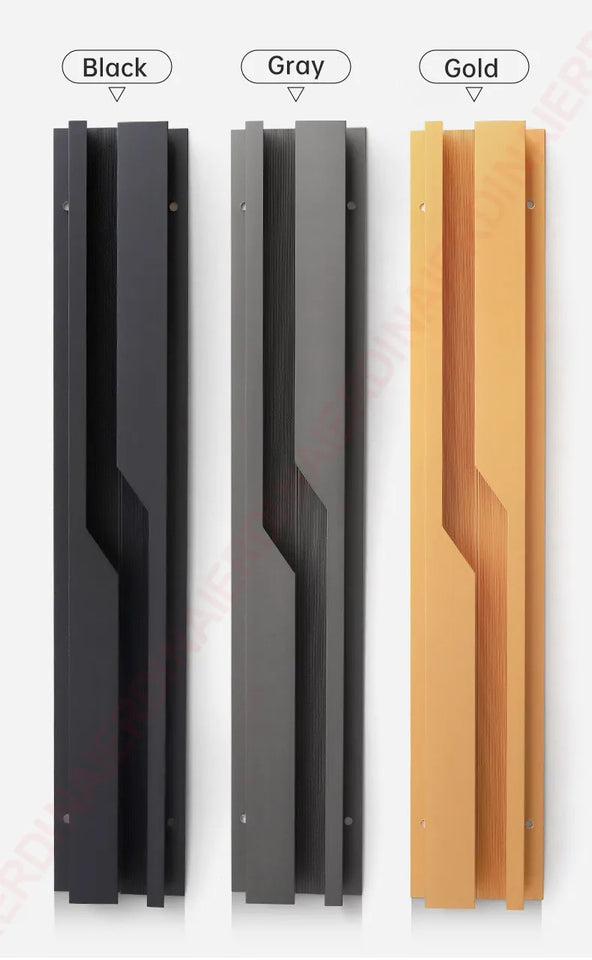 NAIERDI Black Lightning Long Furniture Handles 600-1800mm Aluminum Alloy Cabinet Handles Cupboard Door Handles Door Hardware