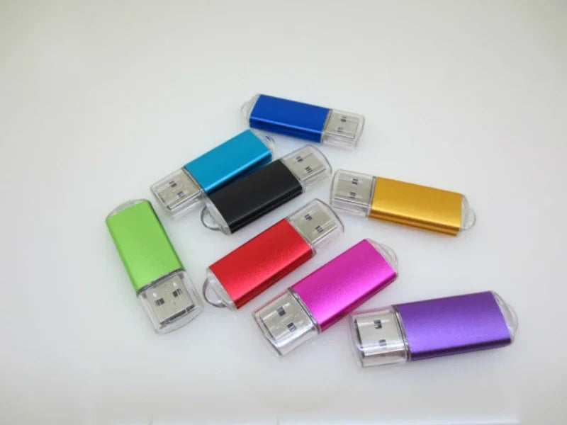 Wholesale High Speed Custom Metal Mini Pendrive 128MB 256MB 1GB 2GB 4GB 8GB 16GB USB Stick 2.0 flash drive 32GB For Photographer