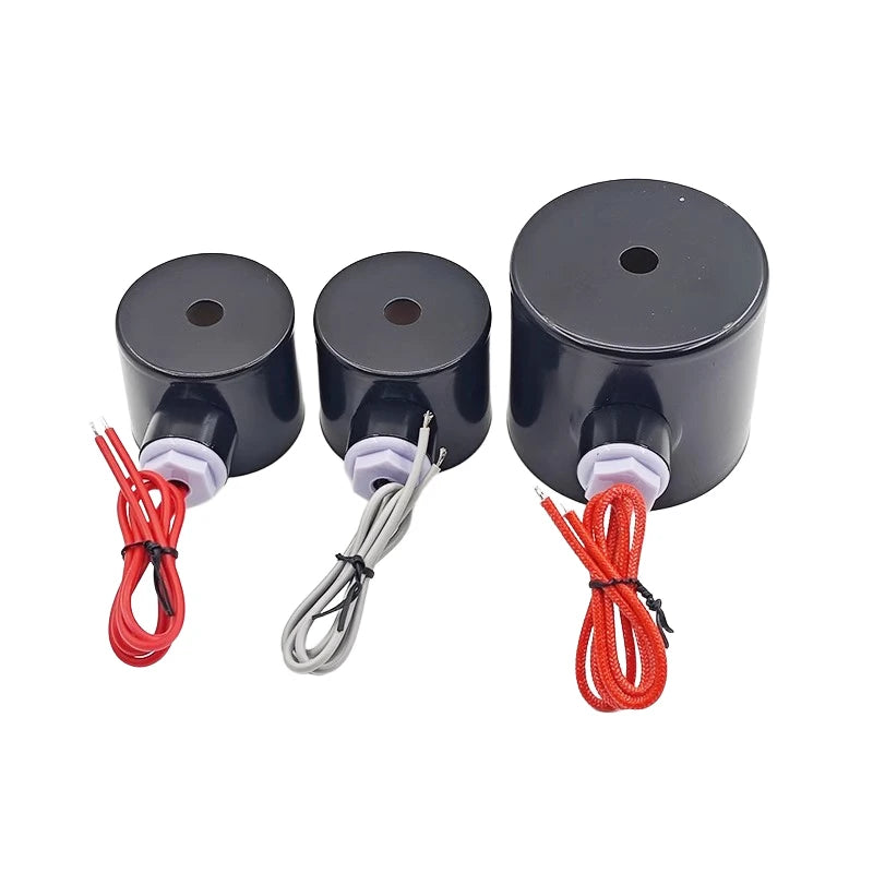 Solenoid Valve Coil for 2W-160-15 2W-200-20 2W-250-25 2W-400-40 2W-500-50 Series Water Valves AC220V DC24V Inner Diameter 16mm