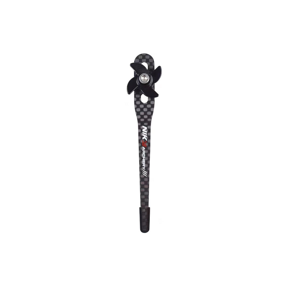Archery Bow Clicker NIKA Adjustable Clicker Carbon Fiber Clicker Aluminum Alloy For Recurve Bow Arrow Hunting Shooting Accessori