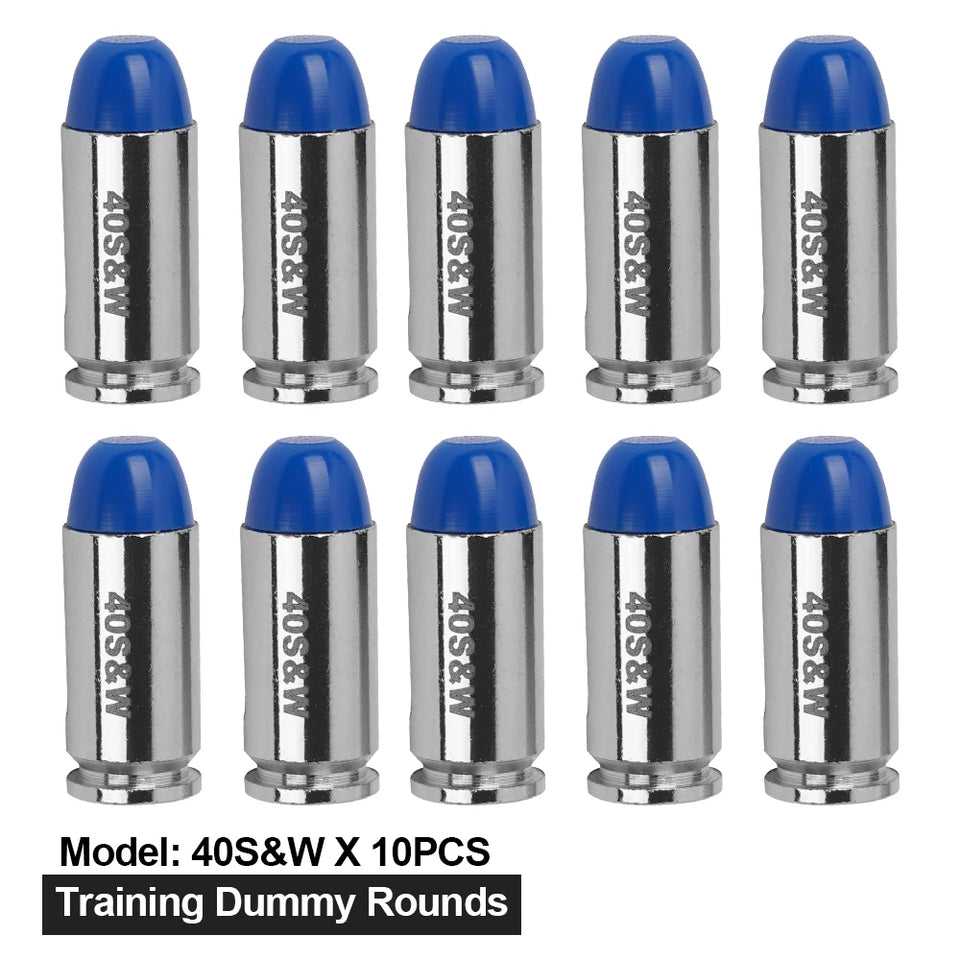 40S&W Dummy round Practice playing Training bullets 10pcs