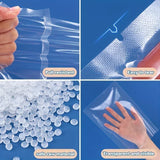 50PCS Net Pattern Vacuum Bag Food Bag Household Fresh-Keeping Bag Cooked Food Packaging Bag