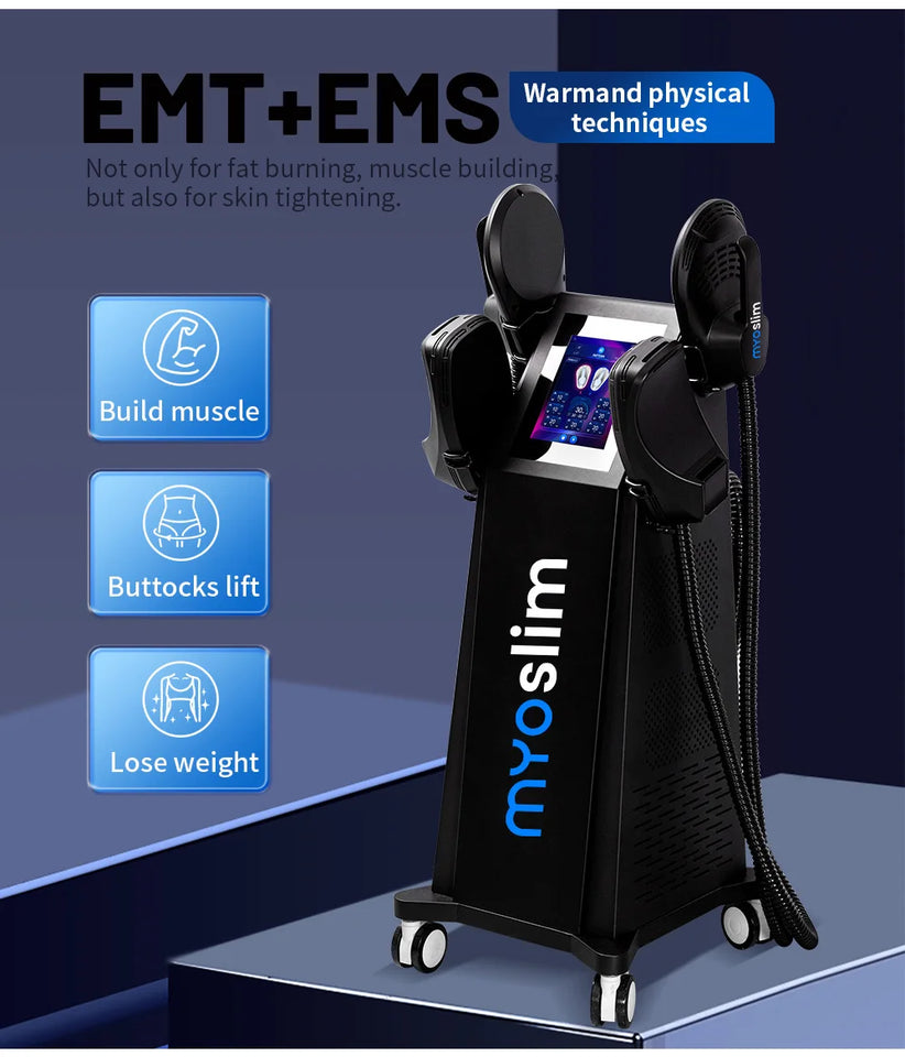 Nova Neo RF HIEMT EMS Body Sculpting Machine Muscle Building Stimulation Fat Burning Weight Loss Device for Fitness And Wellness