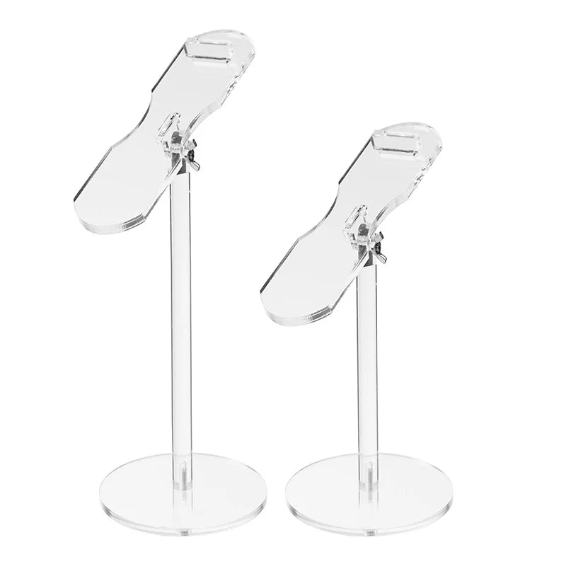 Shoe Display Stand Clear Acrylic High Heels Display Props Shopping Mall Window Counter Shoe Stand Shoe Support Shoe Rack Riser