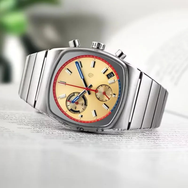 CILOA man vintage high-end Men automatic mechanical men's watches for men elegant Gifts male waterproof steeldive Men's watch