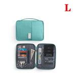 Women Multi-Function Waterproof Travel Passport Holder Cover Case Pink Bags Family Document Organizer Travel Accessories Bag