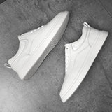 Genuine Leather Men Skateboard Shoes Youth Sneakers Designer Brand Vulcanize Footwear Fashion Male Casual Shoes New Trend Flats