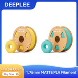 DEEPLEE Matte PLA Filament 1KG,1.75mm FDM 3D Printer Filament Dimensional Accuracy +/- 0.02mm, 1kg Carboard Spool (2.2lbs)