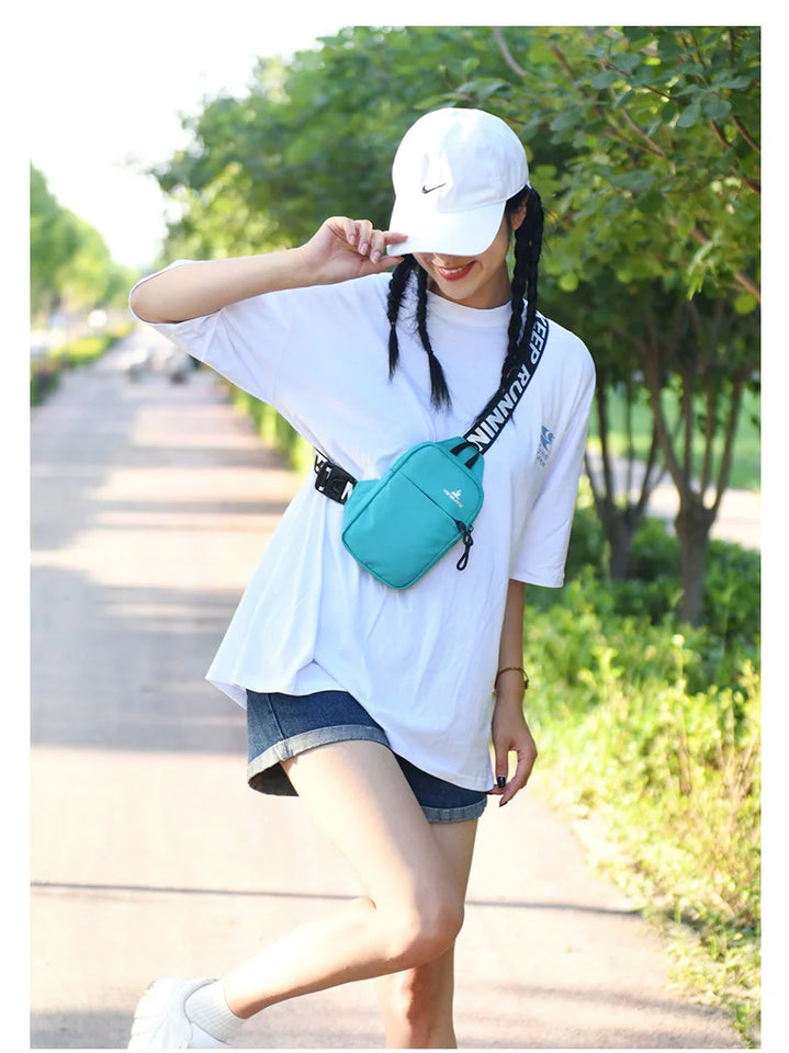 small chest bag women travel mobile phone bag outdoor Sports bag for men mini sling shoulder bag female messenger bag girl gift