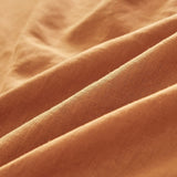 Simple&Opulence Linen Fitted Sheet (1 Piece) - 14 Inch Deep Pocket Mattress Cover Natural Flax Cotton Soft Breathable  Bedding