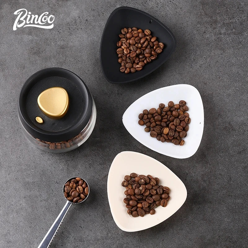 Coffee Bean Weighing Dish Beans Dose Trays Measuring Cup Handheld Coffee Container Spoon Shovel Tea Coffee Trays Precision Grind