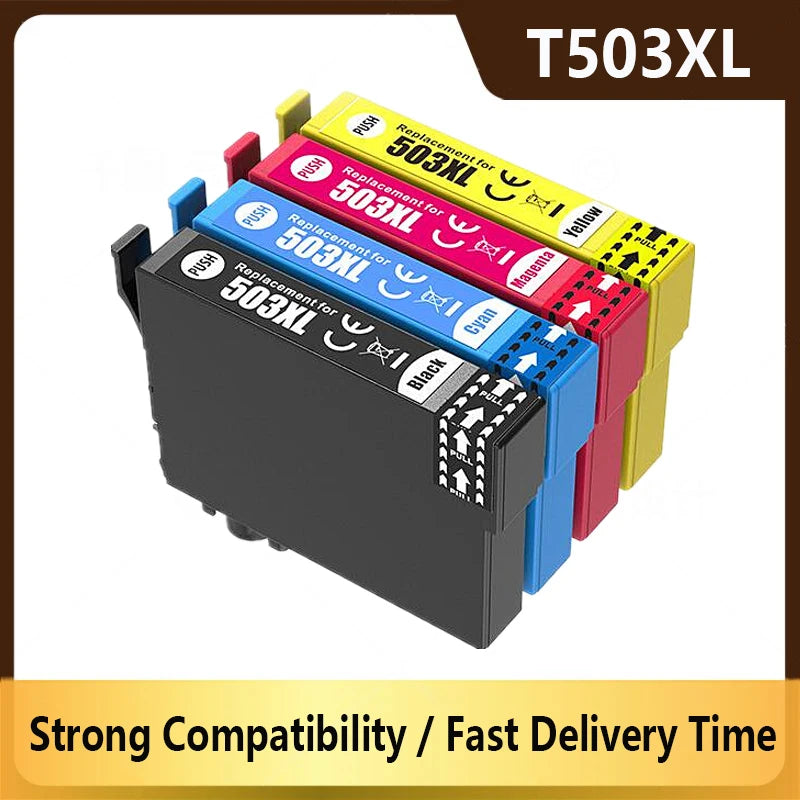 Compatible Ink Cartridge For Epson T503XL 503XL T503 503 for Epson XP-5200 5205 2960FTNF 2965DWF WorkForce WF-2960 Printer