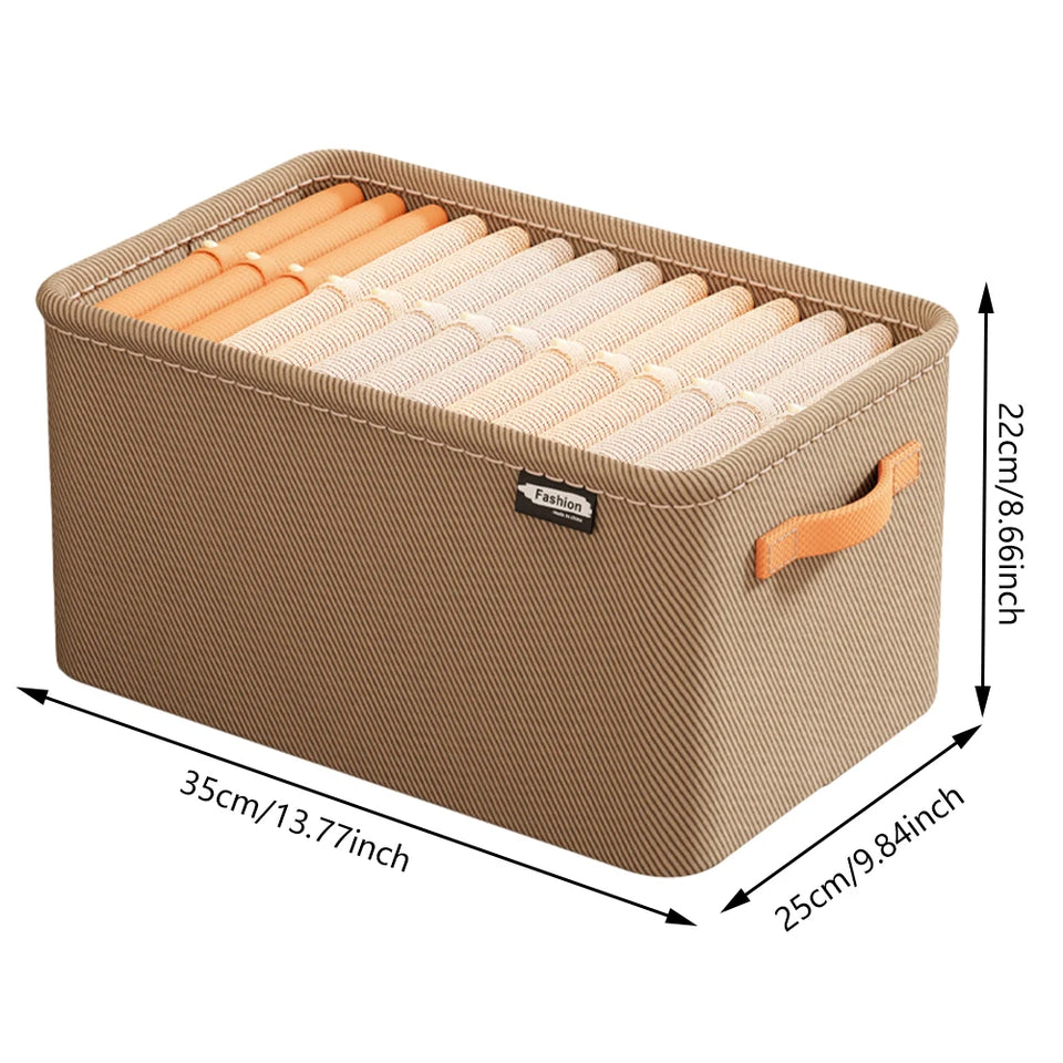 Clothes Organizer Trousers Clothes Jeans Storage Box Wardrobe Clothes Organizer Underwear Bra Socks Artifact Compartment Box