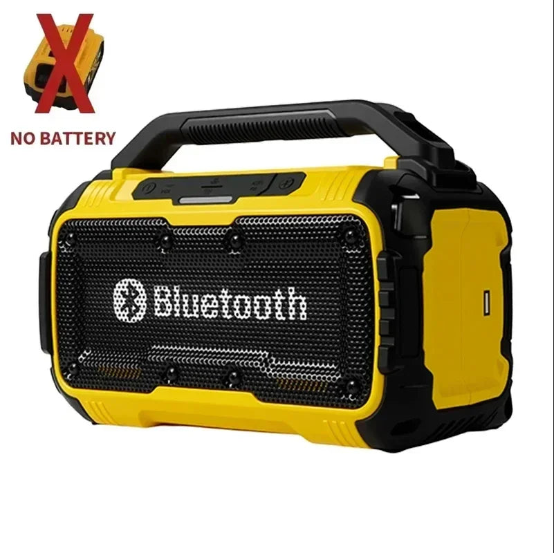 Dewalt Portable Speaker Wireless Bluetooth-compatible Subwoofer Outdoor Construction Site Waterproof Loudspeaker Stereo Tool